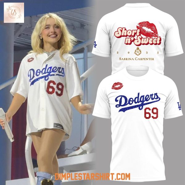 Los Angeles Dodgers x Carpenter Short N' Sweet Tour Hoodie Shirt