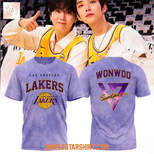 Los Angeles Lakers x Seventeen World Tour Hoodie Shirt