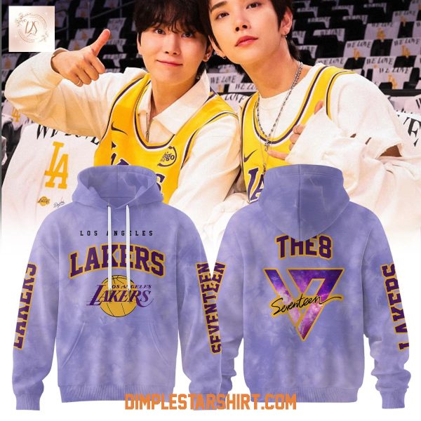 Los Angeles Lakers x Seventeen World Tour Hoodie Shirt