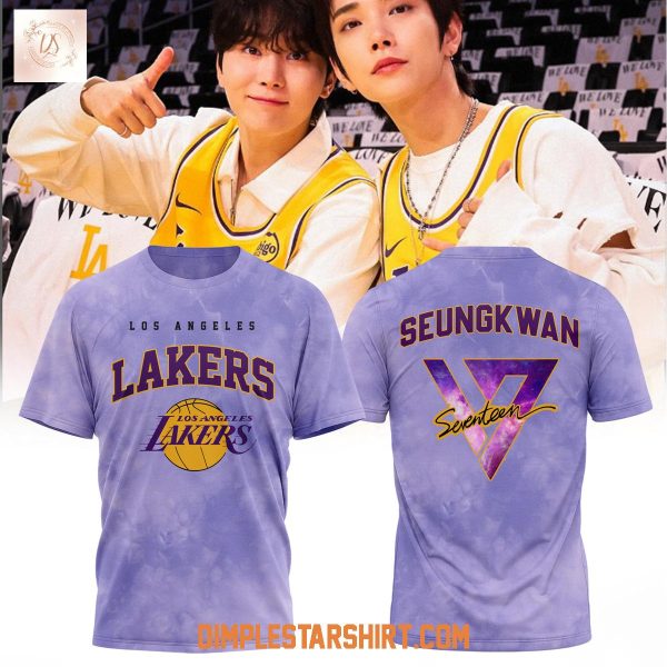 Los Angeles Lakers x Seventeen World Tour Hoodie Shirt