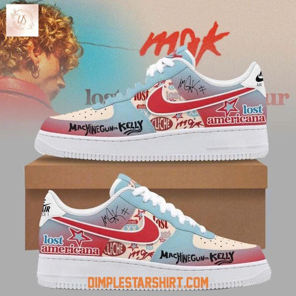Machine Gun Kelly Lost American Tour 2025-2026 Air Force 1 Shoes