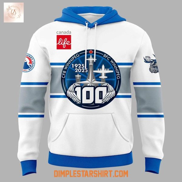 Manitoba Moose 100 Years Anniversary Hoodie Shirt