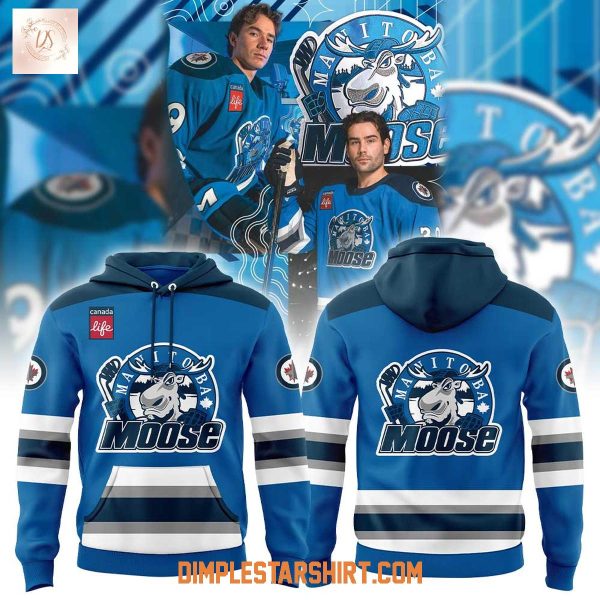 Manitoba Moose Jets Gear New Uniform 2025 Hoodie Shirt