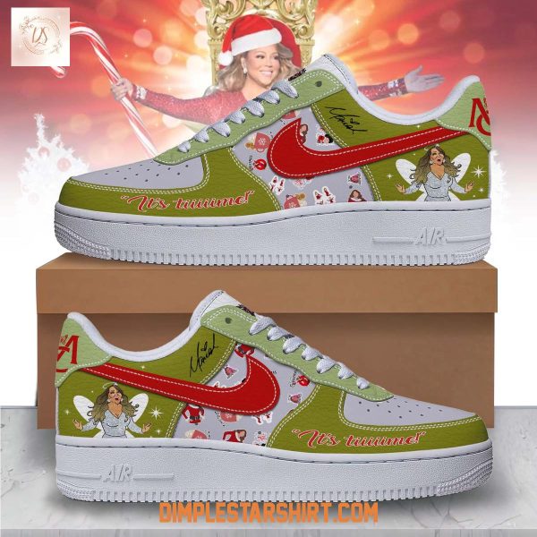 Mariah Carey It’s Time For Christmas Air Force 1 Shoes