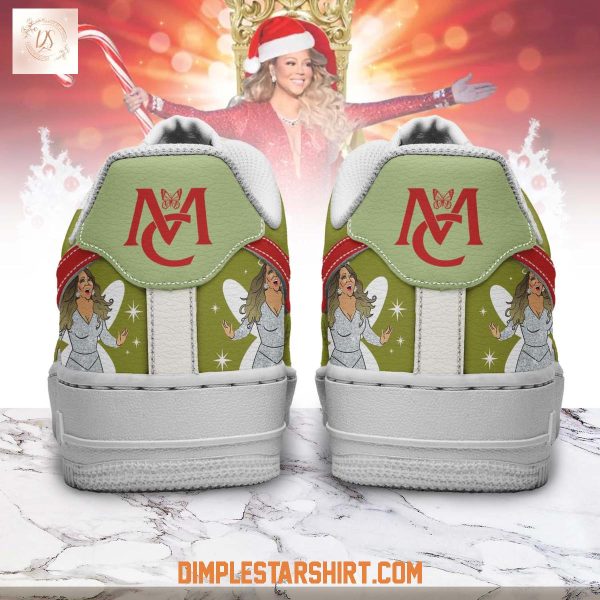 Mariah Carey It's Time For Christmas Air Force 1 Shoes
