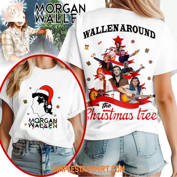 Morgan Wallen Around The Christmas Tree T Shirt