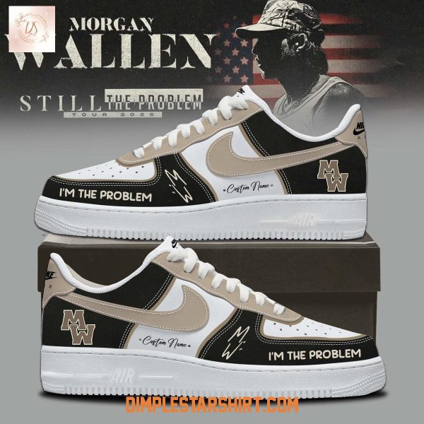 Morgan Wallen Still The Problem Tour 2026 Air Force 1 Shoes