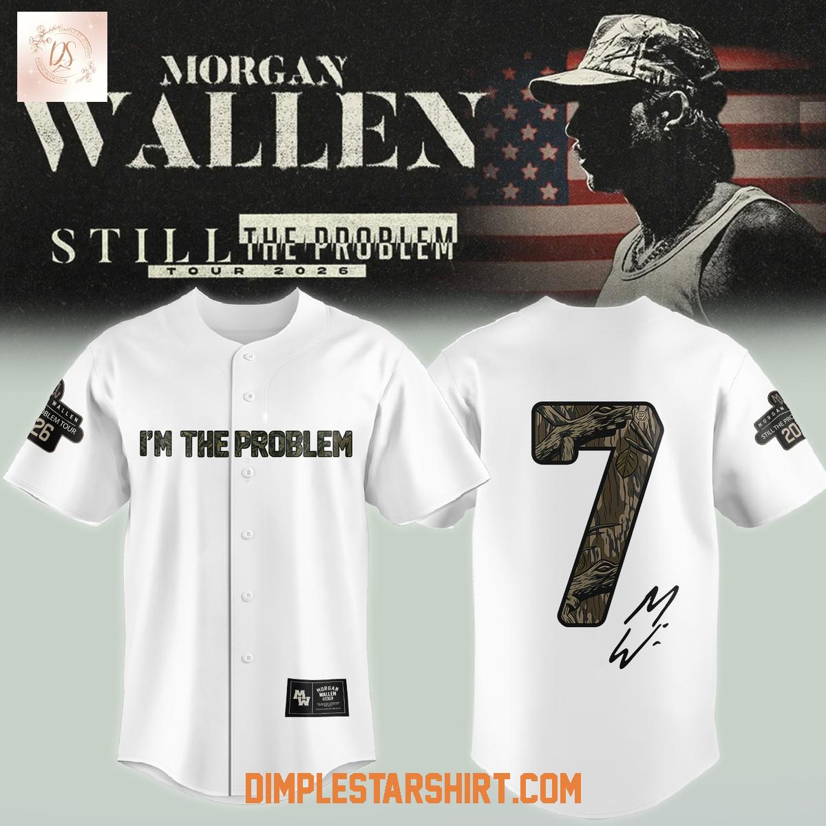 Morgan Wallen Still The Problem Tour 2026 Jersey Morgan Wallen Still The Problem Tour 2026 Jersey