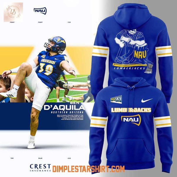 NAU Football Throwing It Back For Home 2025 Hoodie Shirt