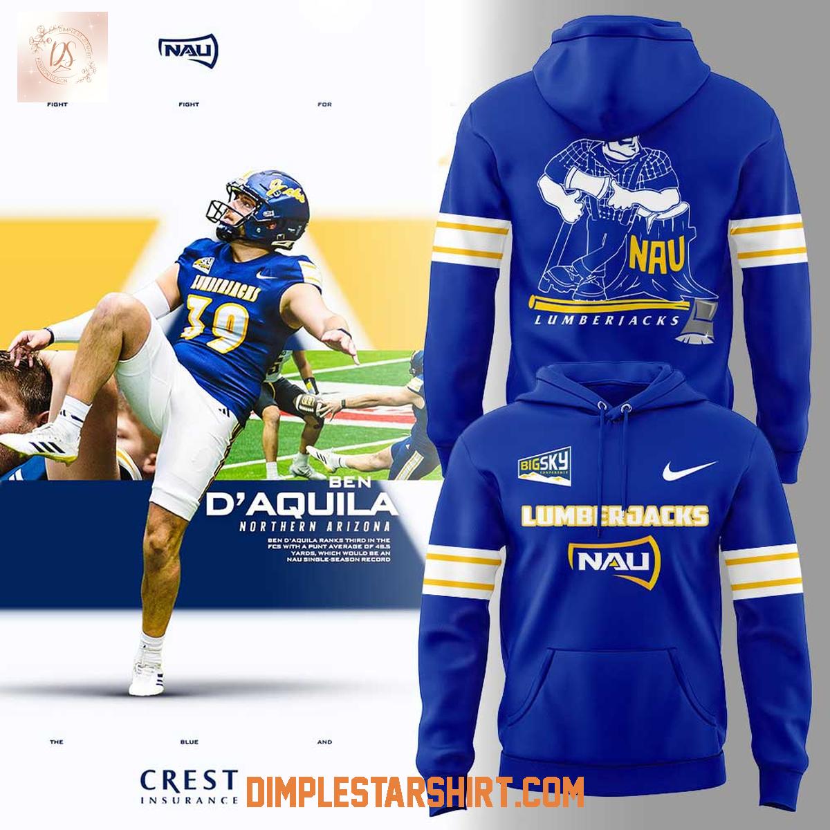 NAU Football Throwing It Back For Home 2025 Hoodie Shirt NAU Football Throwing It Back For Home 2025 Hoodie Shirt