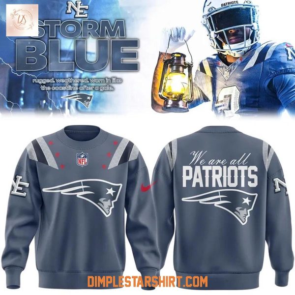 New England Patriots 2025 Rivalries NorEaster Storm Hoodie Shirt