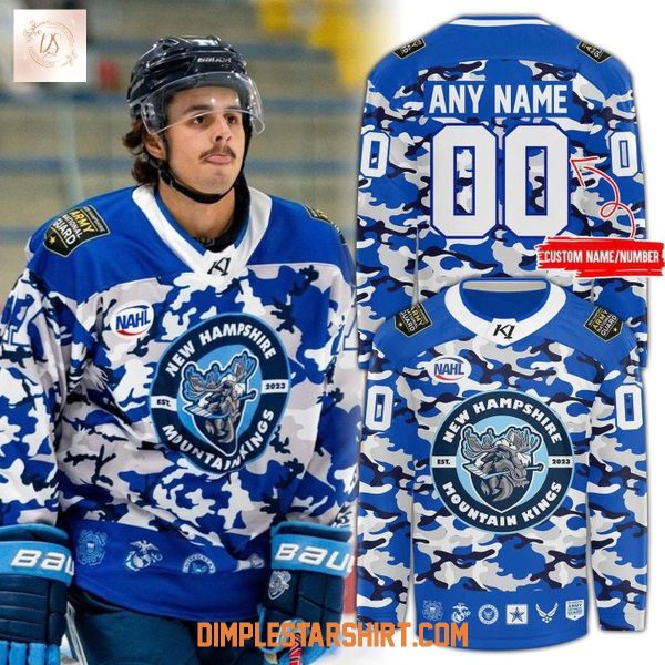 New Hampshire Mountain Kings Salute To Service 2025 Jersey