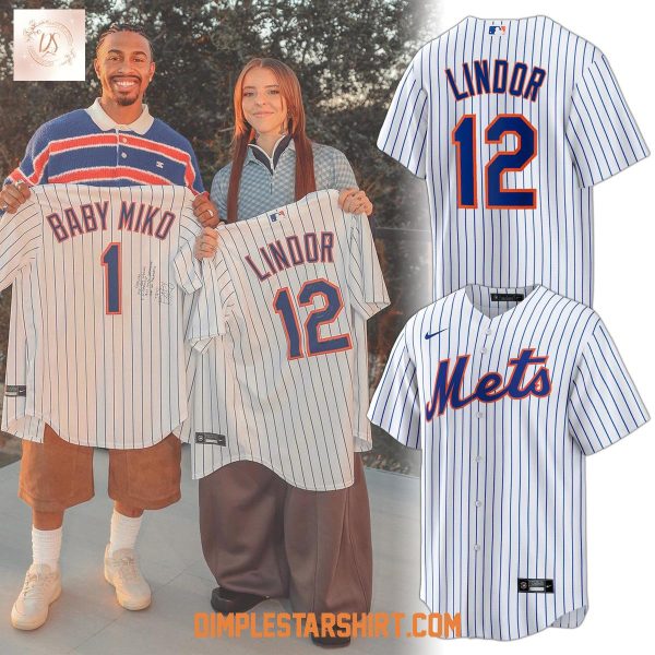New York Mets Lindor x Young Miko Jersey