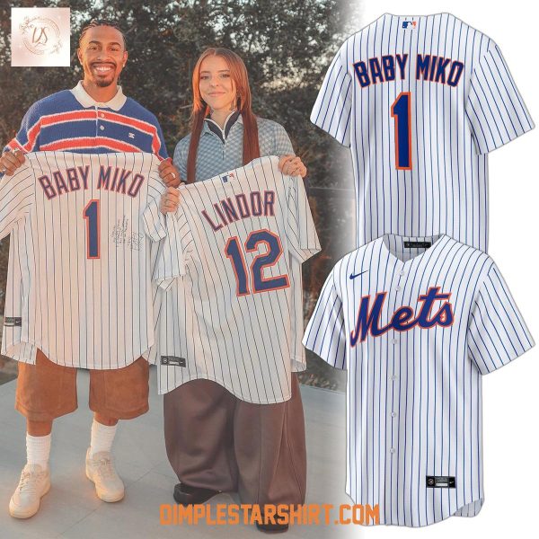 New York Mets Lindor x Young Miko Jersey