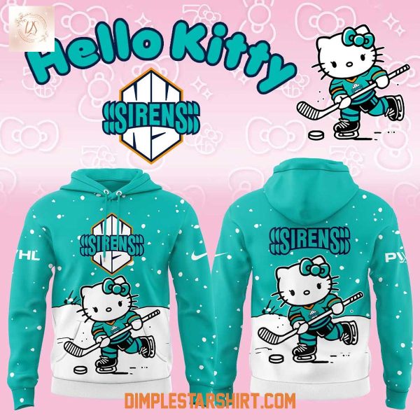 New York Sirens x Hello Kitty Christmas 2025 Hoodie T-Shirt