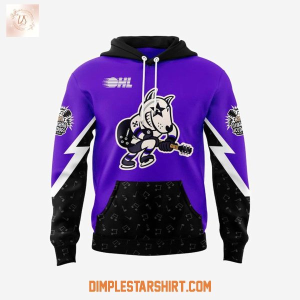 Niagara IceDogs Ready To Rock Hoodie T Shirt