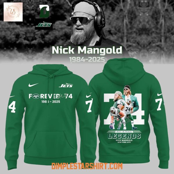 Nick Mangold A True Jet 74 Legends Hoodie Shirt