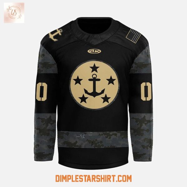Norfolk Admirals Military Appreciation Night 2025 Hockey Jersey