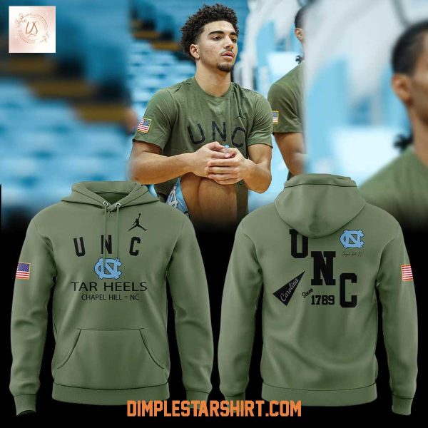 North Carolina Tar Heels Military Appreciation 2025 Hoodie Shirt