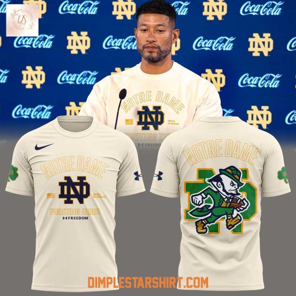 Notre Dame Football Coach Marcus Freeman 2025 Hoodie Shirt