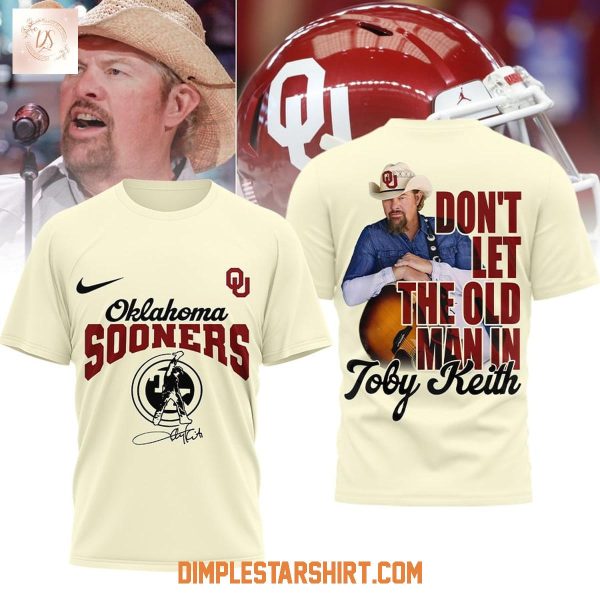 Oklahoma Sooners x Toby Keith Don't Let The Old Man In Shirt