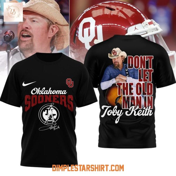 Oklahoma Sooners x Toby Keith Don't Let The Old Man In Shirt