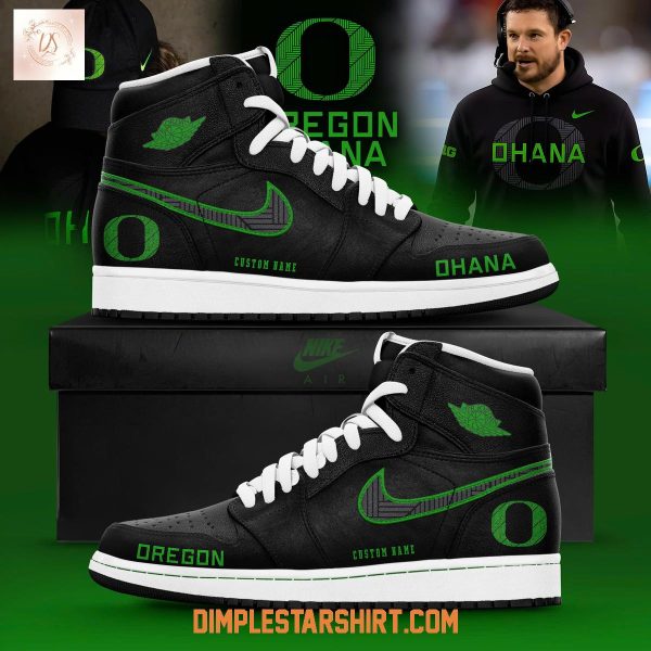 Oregon Ducks x Ohana 2025 Air Jordan 1 Shoes