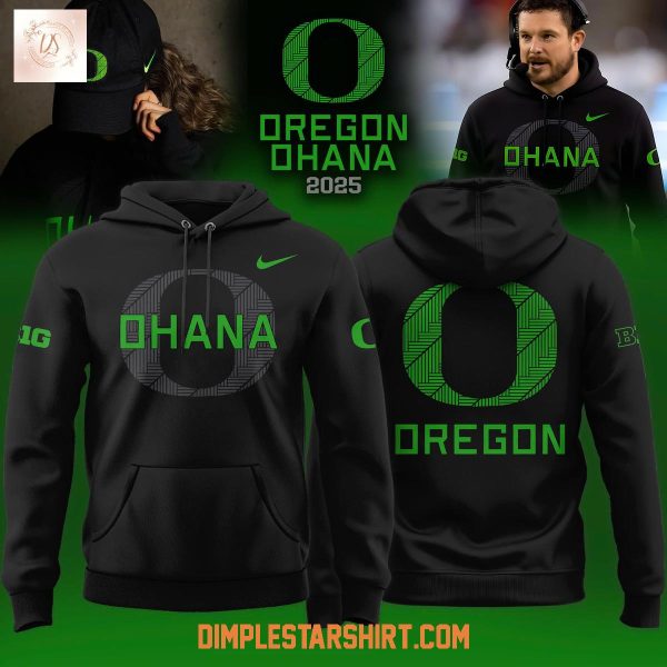 Oregon Ducks x Ohana 2025 Hoodie T-Shirt