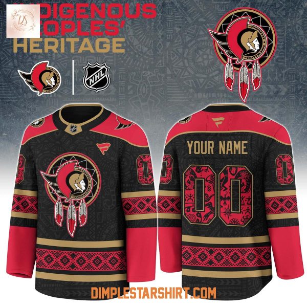 Ottawa Senators Indigenous Peoples' Heritage Jersey