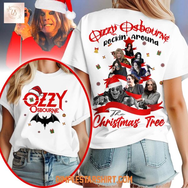 Ozzy Osbourne Rockin’ Around The Christmas Tree T Shirt
