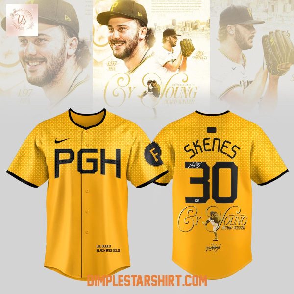 Paul Skenes 2025 NL Cy Young Award Jersey