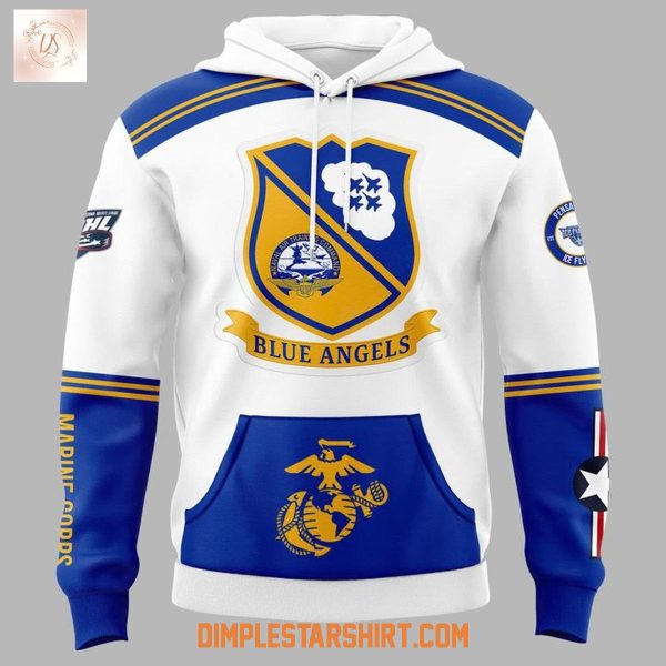 Pensacola Ice Flyers x Blue Angels Night 2025 Hoodie Shirt