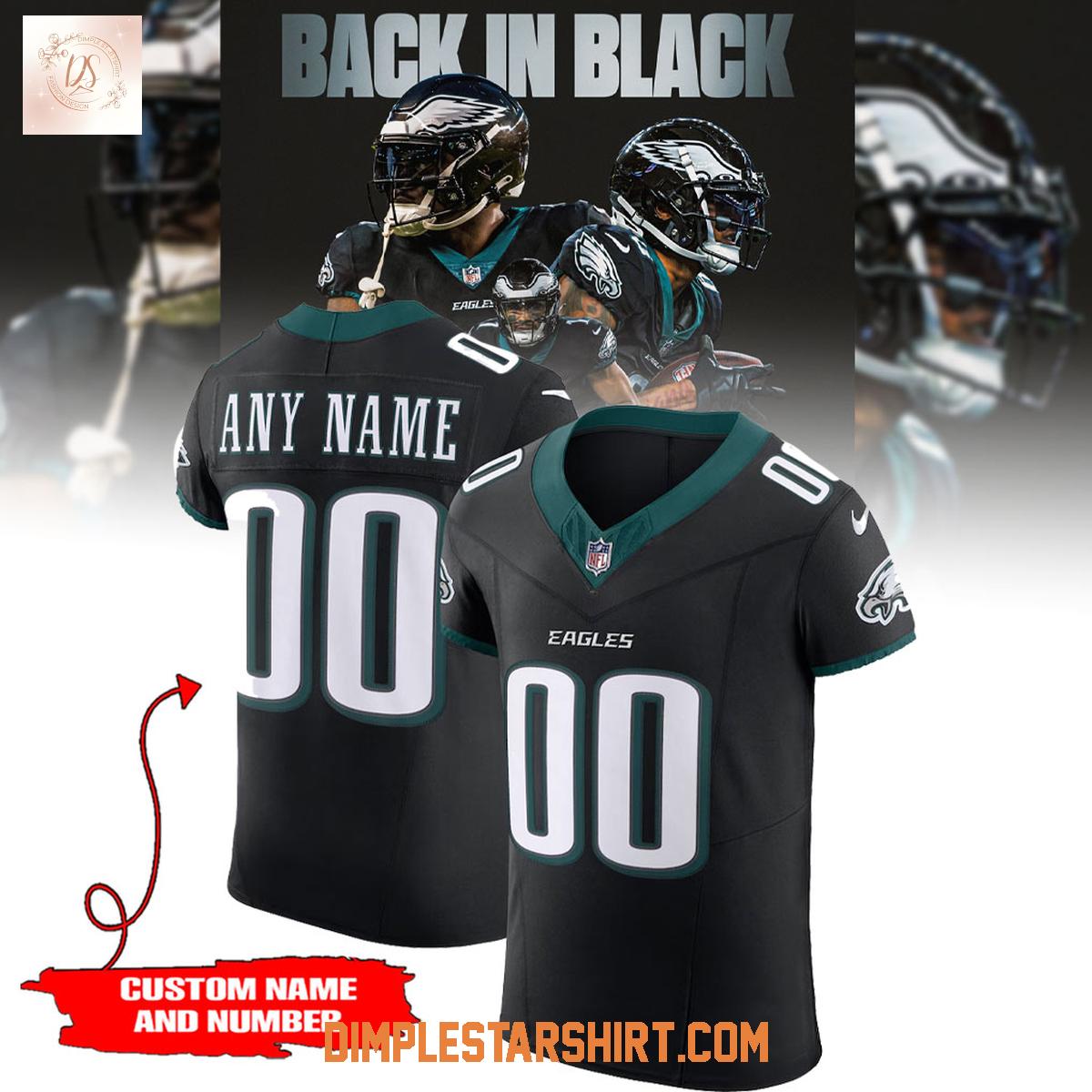 Philadelphia Eagles Back In Black 2025 Jersey Philadelphia Eagles Back In Black 2025 Jersey