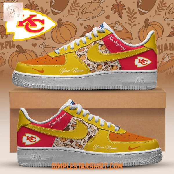 Pittsburgh Steelers Thanksgiving Day 2025 Air Force 1 Shoes