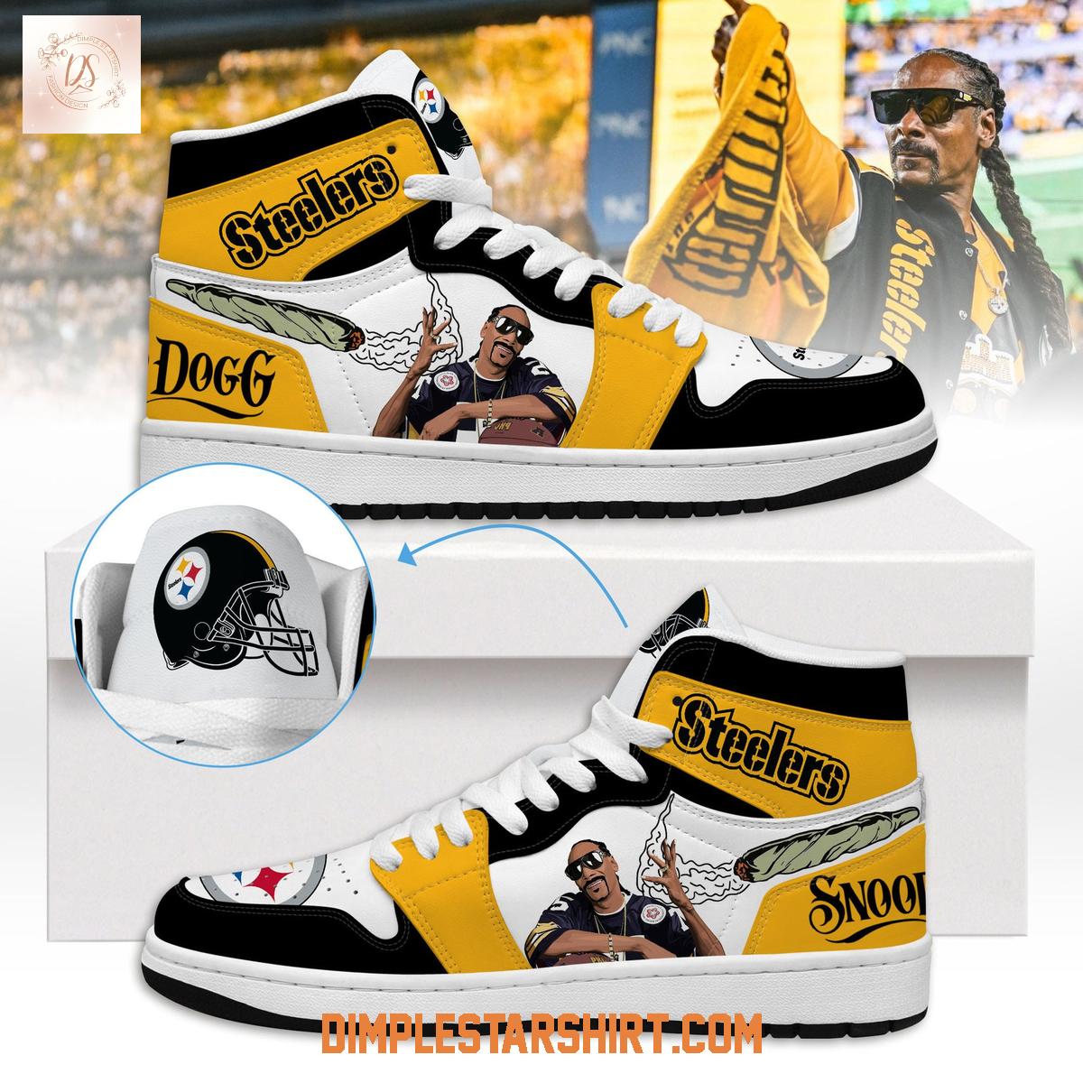 Pittsburgh Steelers x Snoop Dogg Air Jordan 1 Shoes Pittsburgh Steelers x Snoop Dogg Air Jordan 1 Shoes