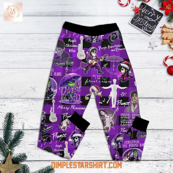 Prince Purple Lights Cozy Nights Pajamas Set