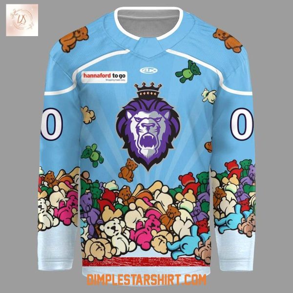 Reading Royals Our Teddy Bear Toss 2025 Hockey Jersey