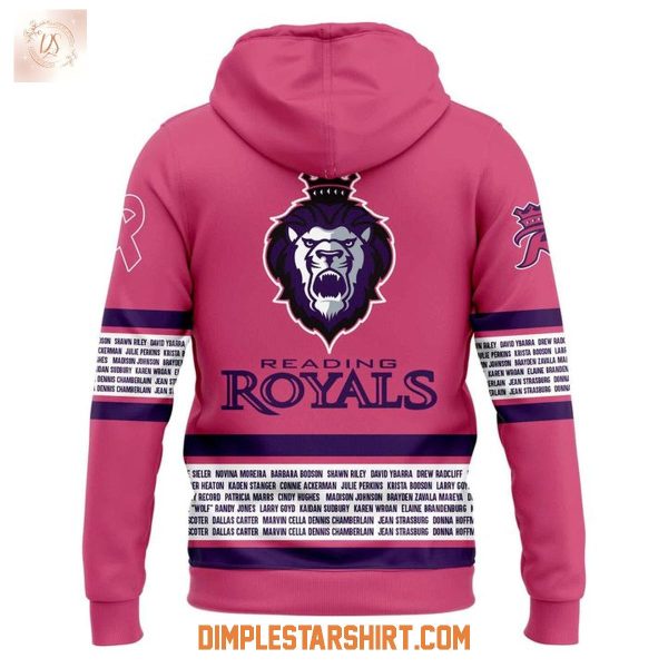 Reading Royals Pink In The Rink 2025 Hoodie Shirt