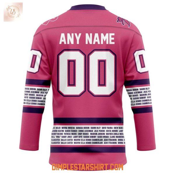 Reading Royals Pink In The Rink 2025 Jersey