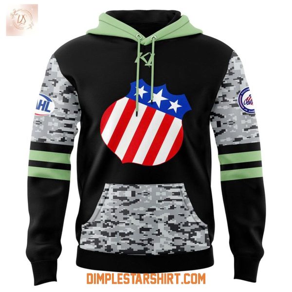 Rochester Jr. Americans Military Appreciation Night 2025 Hoodie T Shirt
