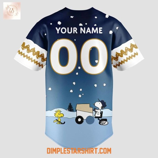 Rocket City Trash Pandas 2025 Peanuts Christmas Jersey