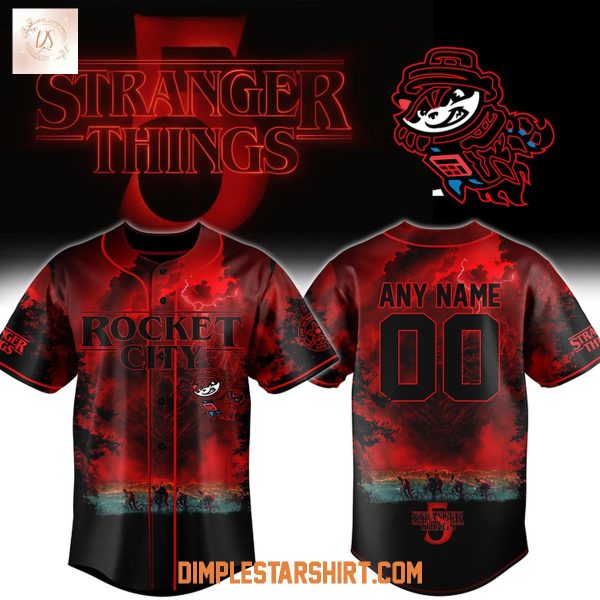 Rocket City Trash Pandas x Stranger Things 2025 Jersey