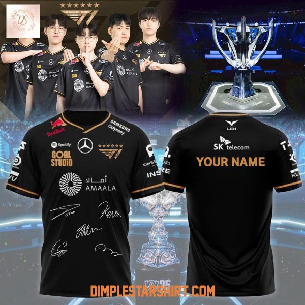 SKT T1 World Champions 2025 Hoodie Shirt