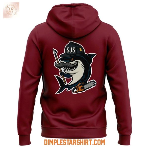 San Jose Sharks First Responders Night Hoodie T Shirt