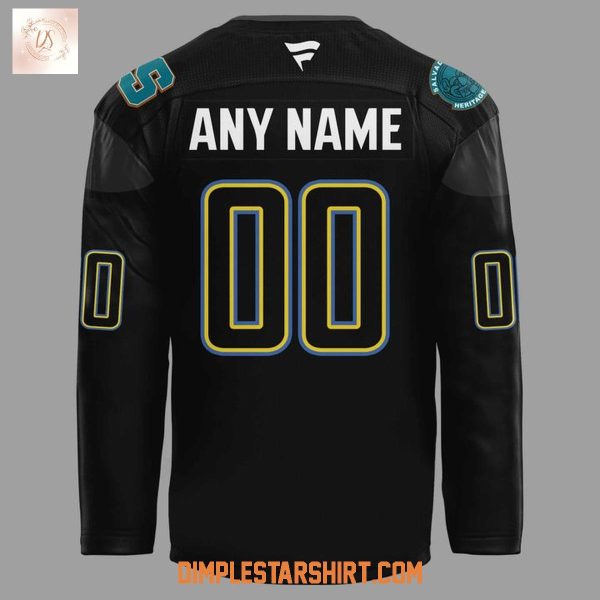 San Jose Sharks Salvadoran Heritage Night Jersey