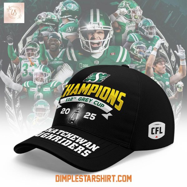Saskatchewan Roughriders 112th Grey Cup 2025 Champions Cap
