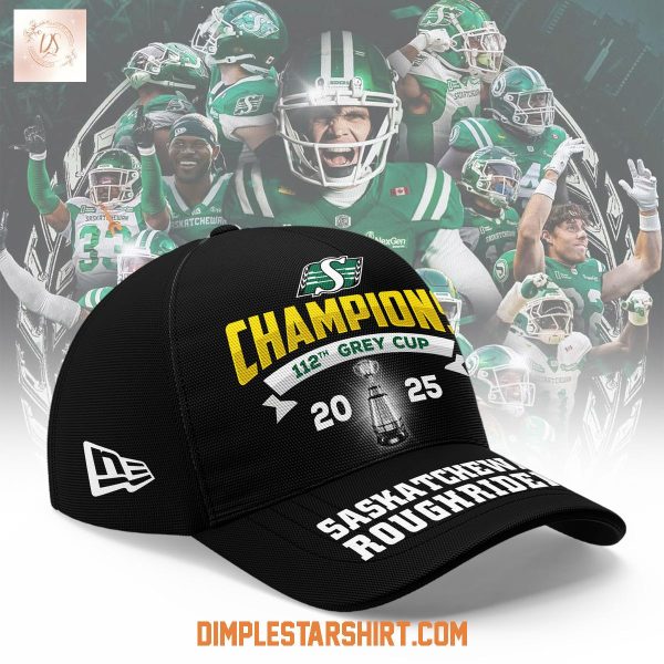 Saskatchewan Roughriders 112th Grey Cup 2025 Champions Cap