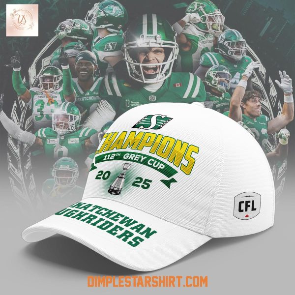 Saskatchewan Roughriders 112th Grey Cup 2025 Champions Cap
