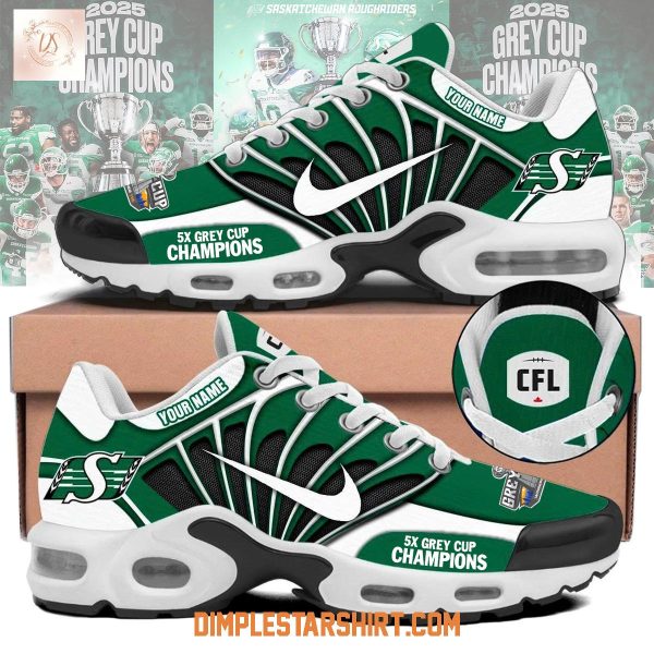 Saskatchewan Roughriders 5x Grey Cup Champions Air Max Shoes