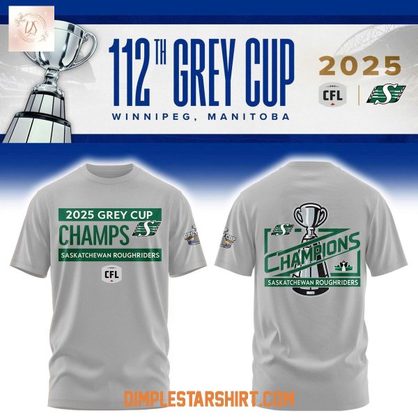 Saskatchewan Roughriders Grey Cup Champions Hoodie Shirt